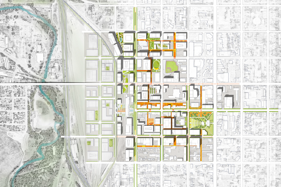 Site plan for Ogden, Utah.