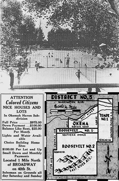 Traces of systemic exclusion throughout Tempe included predominately African American neighborhoods and segregation in public places.