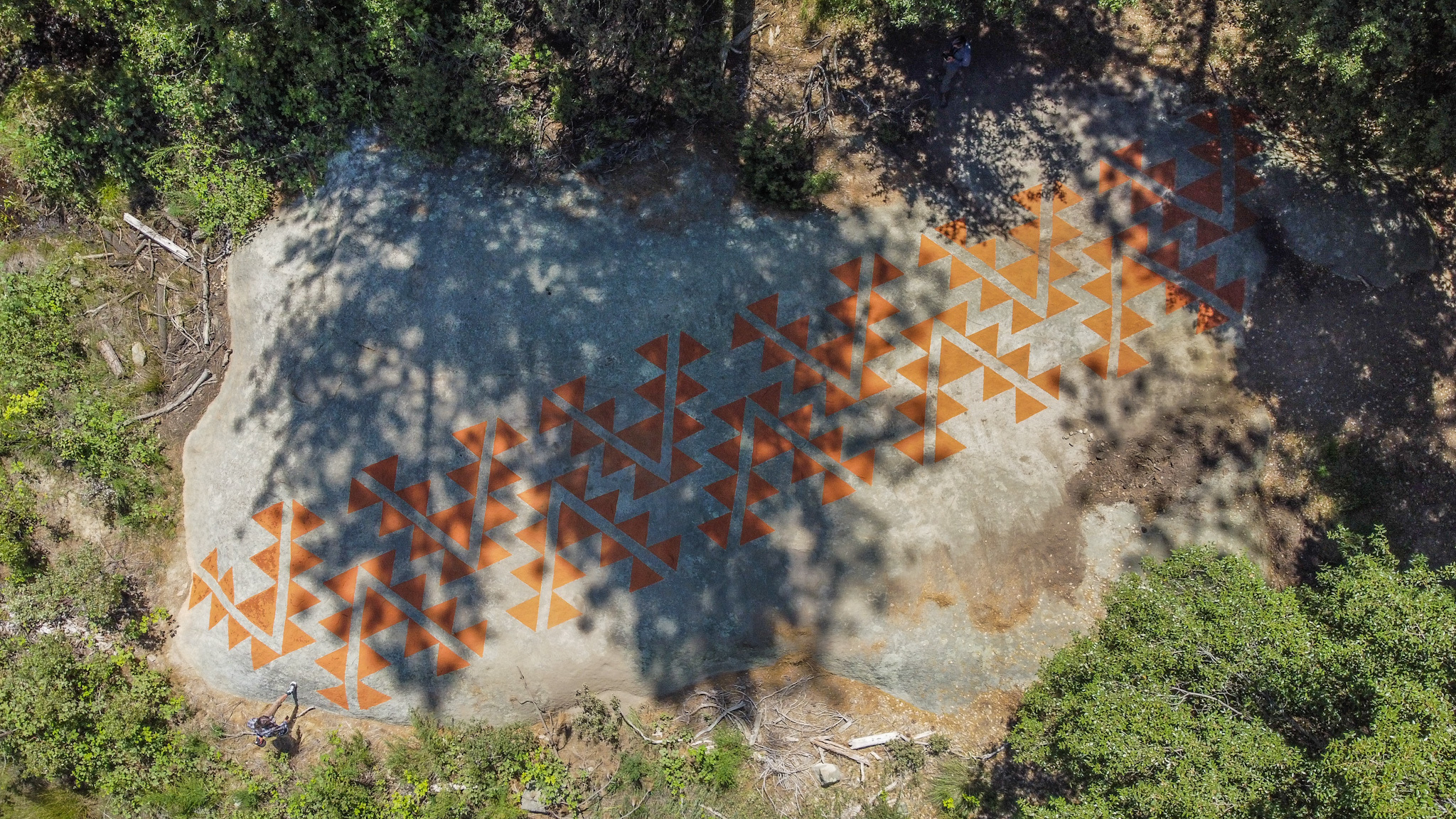 Aerial shot of Still Here by Andres Amador